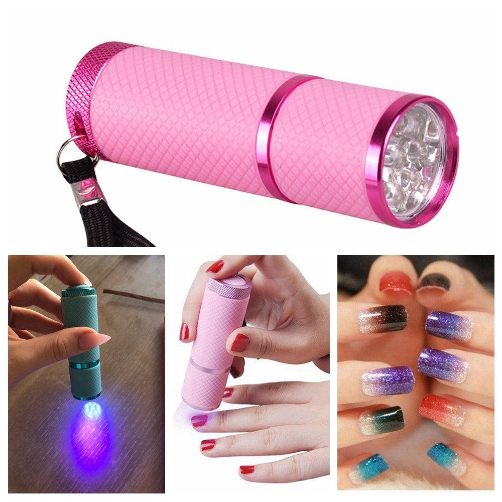 Flashlight Nail Dryer Lamp