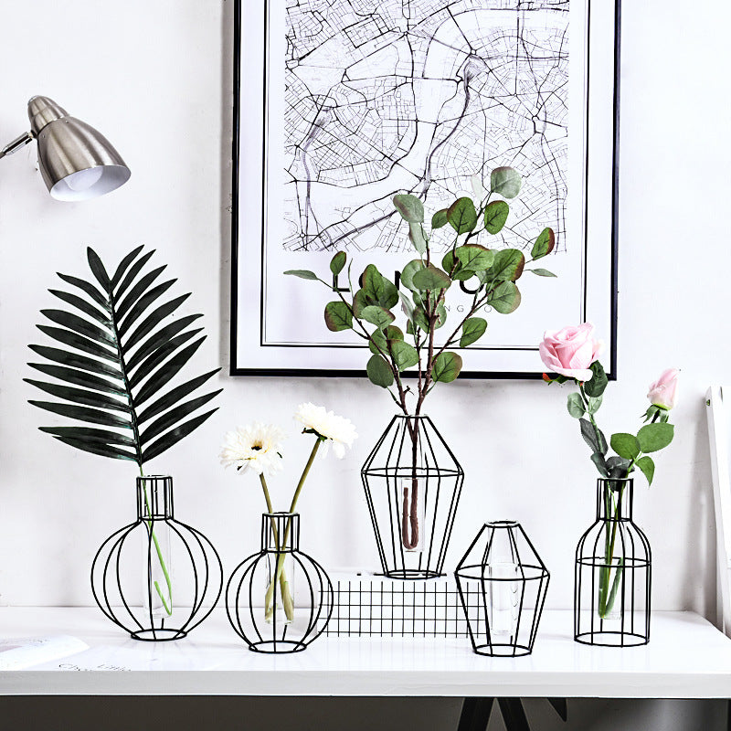 Creative Glass Vases Holder