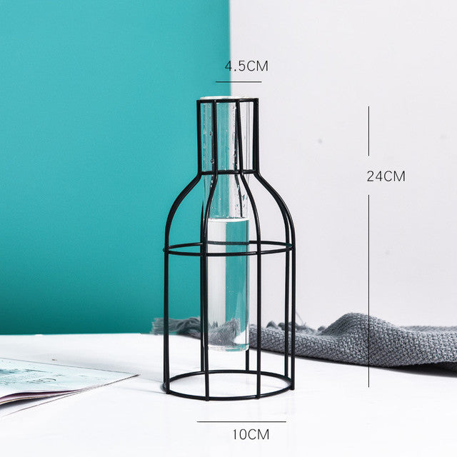 Creative Glass Vases Holder