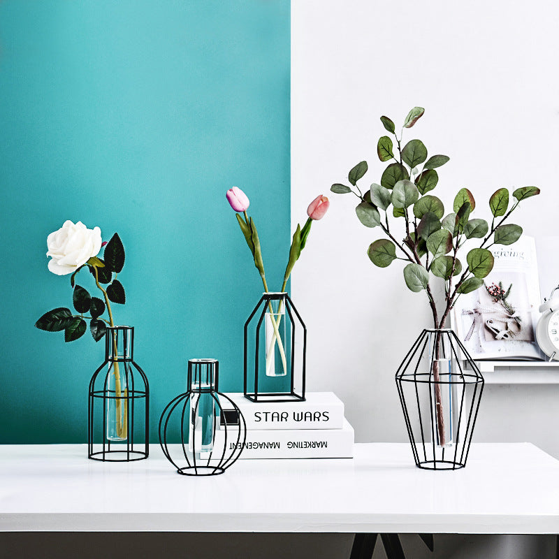 Creative Glass Vases Holder