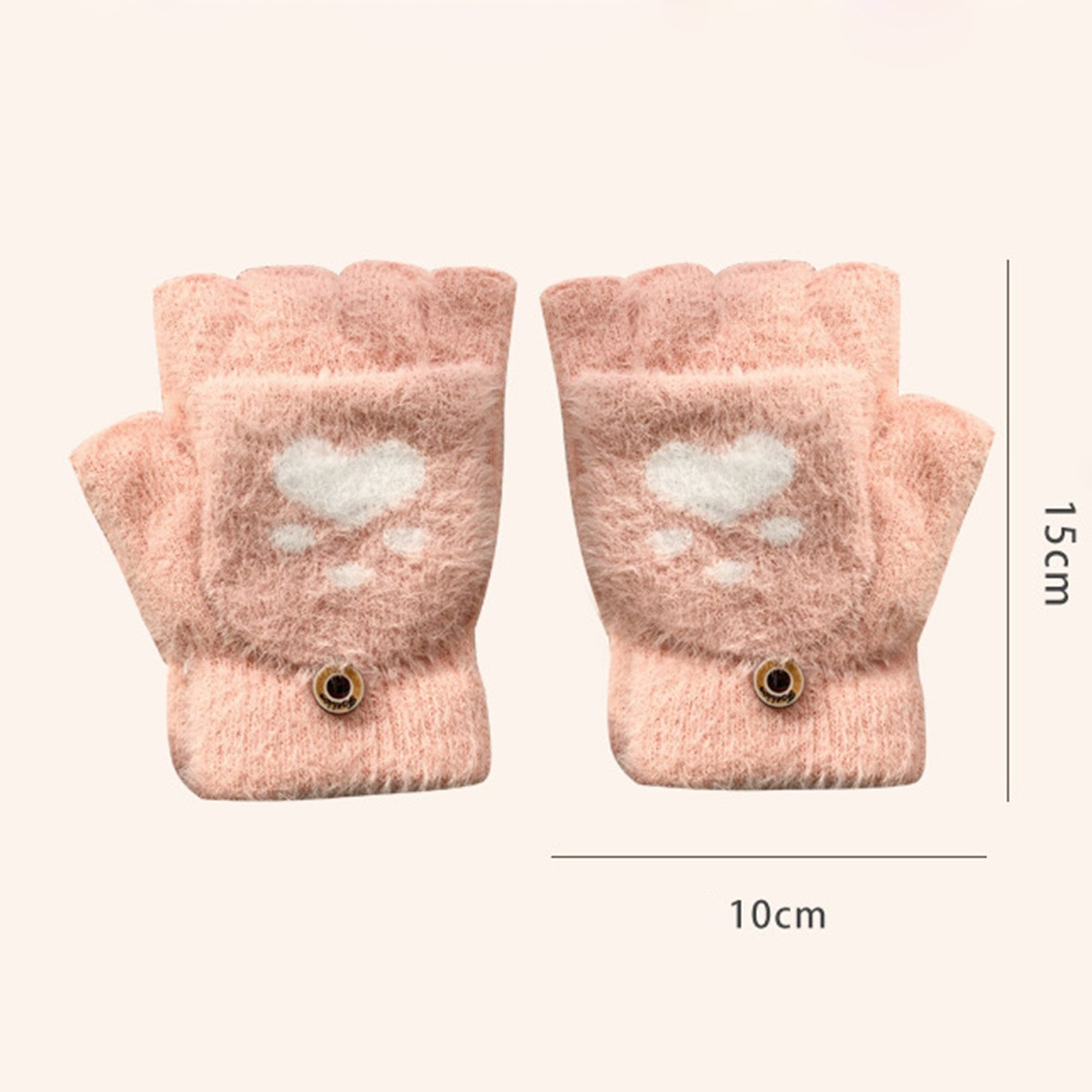 Convertible Kids Winter Gloves